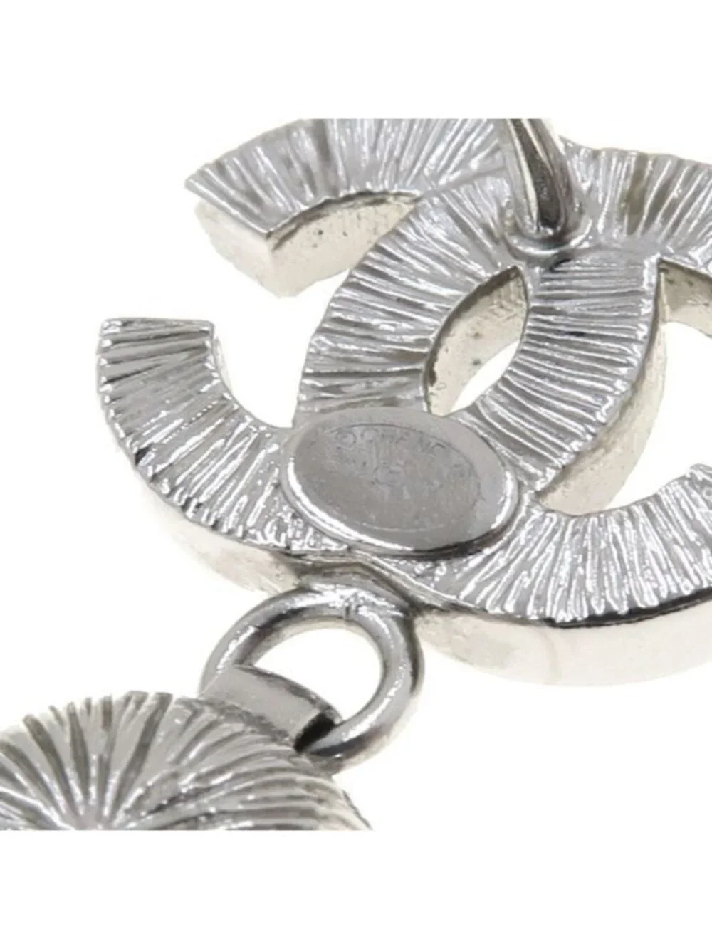 Chanel Earrings B Silver